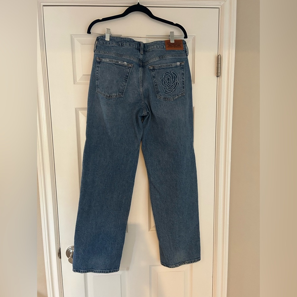 Lucky Brand Guns and Roses Relaxed Fit Jeans, EUC, size 29, inseam 31”. - Picture 7 of 10